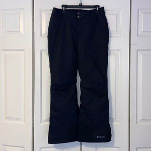 Black Columbia Snow Pants. Size: M